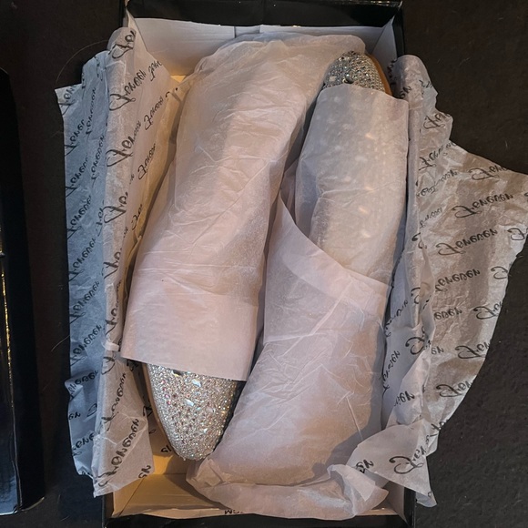 Super Sparkly Forever Ballet Wedges - silver - Picture 2 of 5